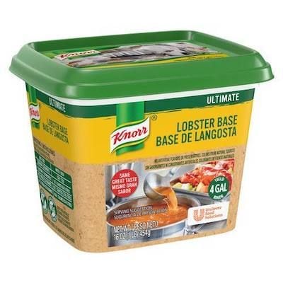 Knorr® Professional Ultimate Lobster Bouillon Base 6 x 1 lb - 